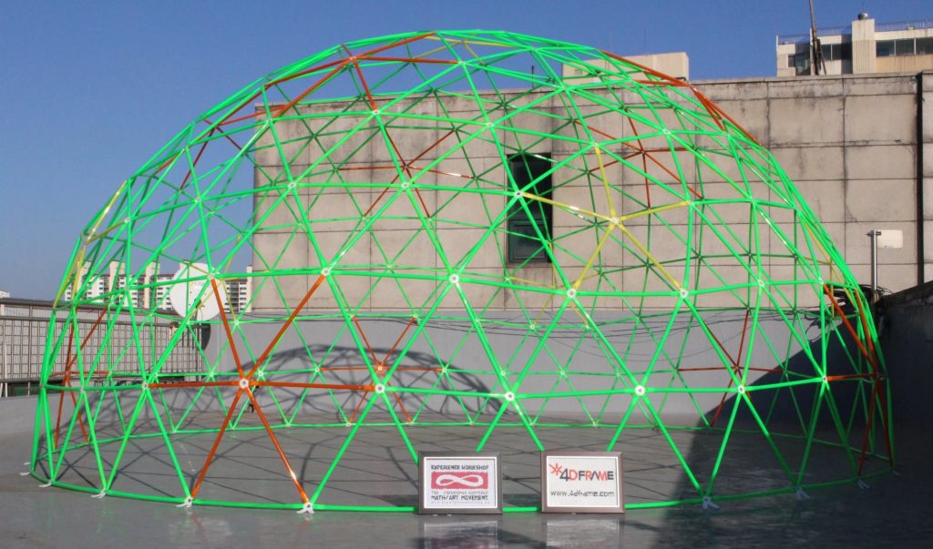 4DFrame Giant Geodesic Dome Set | Experience Workshop STEAM webstore